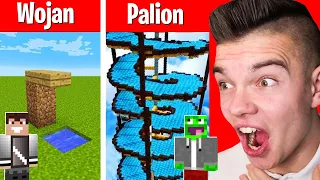 NOOB vs PRO z WOJANEM w Minecraft! (niesamowite)