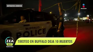 Tiroteo en tienda de Buffalo, Nueva York, deja al menos 10 muertos | Noticias con Francisco Zea