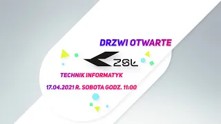 Drzwi otwarte - Technik Informatyk - ZSŁ Poznań 17.04.2021