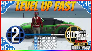 *SOLO* THIS IS NOW THE FASTEST WAY TO LEVEL UP IN GTA 5 ONLINE (LEVEL FROM 1-100) RP METHOD