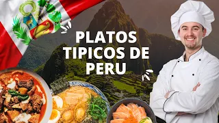 Top de los Mejores Platos Típicos de PERÚ 👨‍🍳