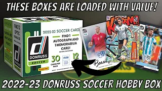 BEST VALUE SOCCER BOX ON THE MARKET! 2022-23 Donruss Soccer Hobby Box