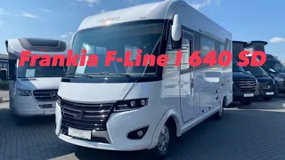 Frankia F-Line I 640 SD - kurzes Wohnmobil 6,45m mit viel Raum und Komfort - Solar AHK Markise