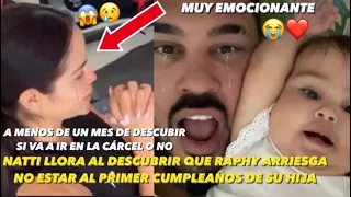 Natti Natasha llora al Ver Que Raphy Pina Arriesga No Estar Al Primer Cumpleaños De Su Hija Vida