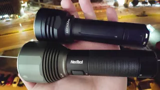 Xiaomi NexTool XHP50.2  Vs Convoy M26C SST40 Flashlight - Outdoor Test