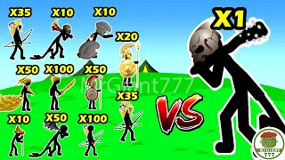 WHICH ARMY CAN BEAT ONE FINAL BOSS GOLDEN SPEARTON, GRIFFON,... | Stick War Legacy Mod | MrGiant777