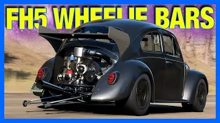 Forza Horizon 5 : Wheelie Bars & Forza Edition Cars!! (FH5 VW Beetle FE)