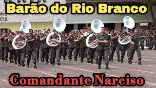 DOBRADO BARÃO DO RIO BRANCO E COMANDANTE NARCISO - DESFILE DA TROPA BGP ESPETACULAR