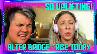 Millennials React to Alter Bridge - Rise Today (Closed Captioned) | THE WOLF HUNTERZ Jon and Dolly