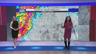 The Weather Authority on Tuesday's possible damaging winds, isolated tornadoes