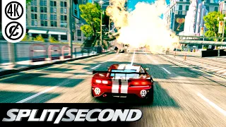 Split Second "Remastered" - Construction Site Race (4K 60 FPS / No Copyright / No HUD)