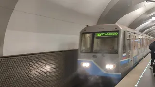 (8) Калининская линия метро. Новокосино - Третьяковская