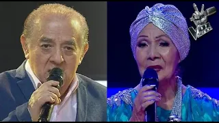 Juan Reynoso vs. Virginia Cano | Mi niña bonita - Risas y lágrimas | Batallas | La Voz Senior Perú