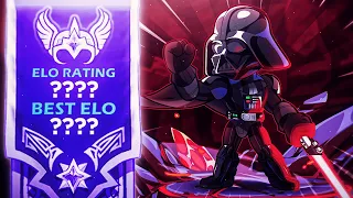 I Got the HIGHEST ELO in Brawlhalla with Darth Vader!