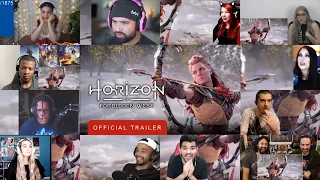 Horizon Zero Dawn 2 Forbidden West Trailer Reaction Mashup & Discussion