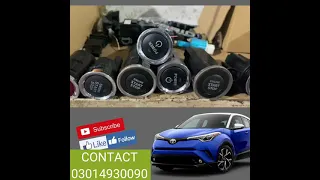 Assalam-o-alaikum Toyota C-HR Engine Push Start Button 5 | Loso Japan Autos