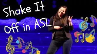 Shake It off // Taylor Swift // in ASL