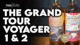 Blast Off!  The New Grand Tour Voyager 1 & 2 Whisky Barrel Exclusive Bottles