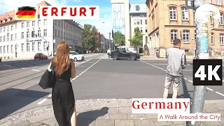 🇩🇪 Erfurt, Germany Walking Tour 🇩🇪 - started from Hbf / Main Central Station