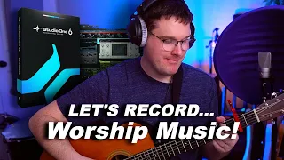 How to Record & Mix Your First WORSHIP Song in Presonus Studio One! Beginner Tutorial