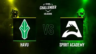 HAVU vs. Spirit Academy - Map 3 [Inferno] - ESL Challenger Melbourne 2024 - CQ - Europe