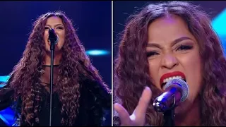 BELLA SANTIAGO SINGS "TOTAL ECLIPSE OF THE HEART" BONIE TAYLER AT THE DUEL X FACTOR ROMANIA