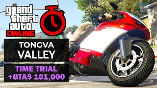 GTA Online Time Trial - Tongva Valley (Under Par Time)