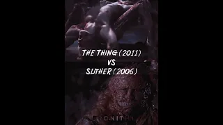 The Thing (2011) Vs. Slither (2006) #shorts