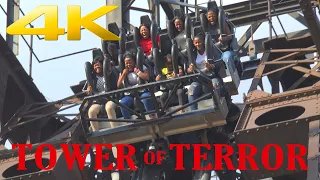 4K | Most scary coaster: Tower of Terror in South Africa