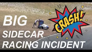 Sidecar racing crash 2022 today