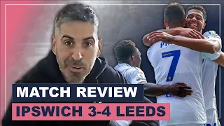 Knife through HOT RUTTER - CHRIS reacts to Ipswich 3 - 4 Leeds