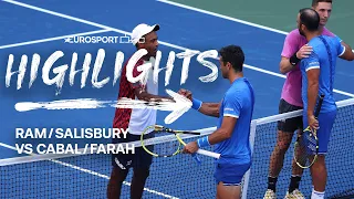 Rajeev Ram / Joe Salisbury v Juan Sebastian Cabal / Robert Farah | 2022 US Open | Eurosport tennis