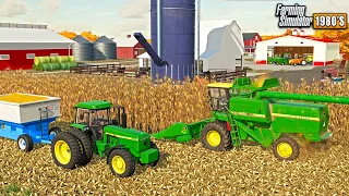 1980'S IOWA CORN HARVEST ON FAMILY FARM! (LIVE)