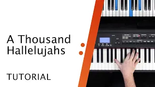 Keyboard Tutorial // A Thousand Hallelujahs // Brooke Ligertwood // Worship Artistry