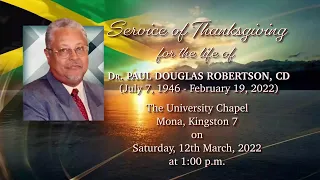 JISTV | Official Funeral of Dr Paul Robertson