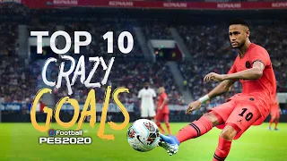 PES 2020 - TOP 10 CRAZY GOALS #2 | HD