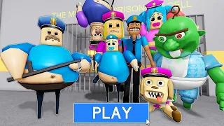 ESCAPE Barry's FAMILY in Barry's Prison Run! New Roblox Scary Obby