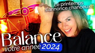 2024 Pour les Balance ♎️ : Le printemps s'annonce chanceux 🍀💐✨