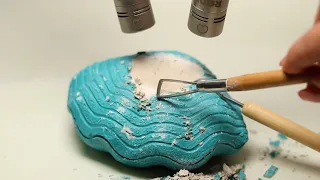 ASMR Digging For Pearls 💎Satisfying Carving Sounds