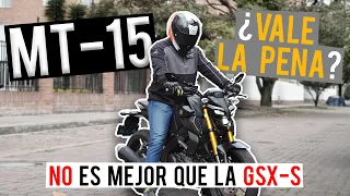 🔵Yamaha MT-15 ¿Puro Nombre? 🤯| Hablemos de Motos | Cam Daza