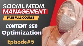 Content SEO Optimization kia hai ? | social media management | Social media marketing 2024