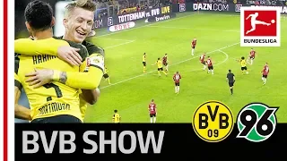 Borussia Dortmund vs. Hannover 96 I 5-1 I Reus Show and Sancho Assists