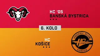 6.kolo HC 05 Banská Bystrica - HC Košice HIGHLIGHTS