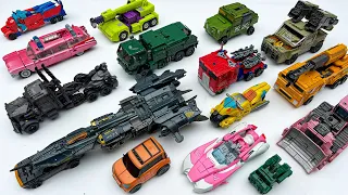 New Transformer Movie Rise of Beasts: OptimusPrime Bumblebee Scourge Megatron - Robot Tobot Car Show