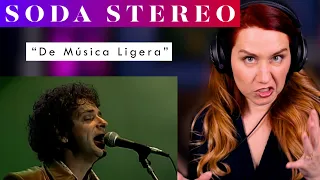 My First Time Hearing Soda Stereo!  Vocal ANALYSIS of "De Musica Ligera"