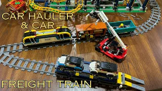 Freight Train Build: Car and Car Hauler