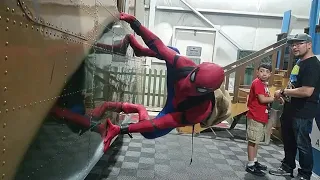 SPIDER-MAN Wall Crawling @ Comic Con Palm Springs 2018