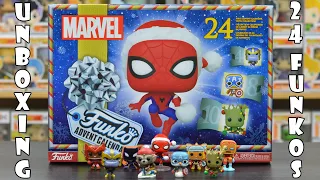 Opening the ENTIRE 2022 Marvel Funko Advent Calendar!