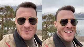 🕺 New video of Kerem Bursin during his shooting for Turkish Airlines 🎥
