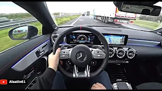 The New Mercedes CLA 35 AMG Test Drive